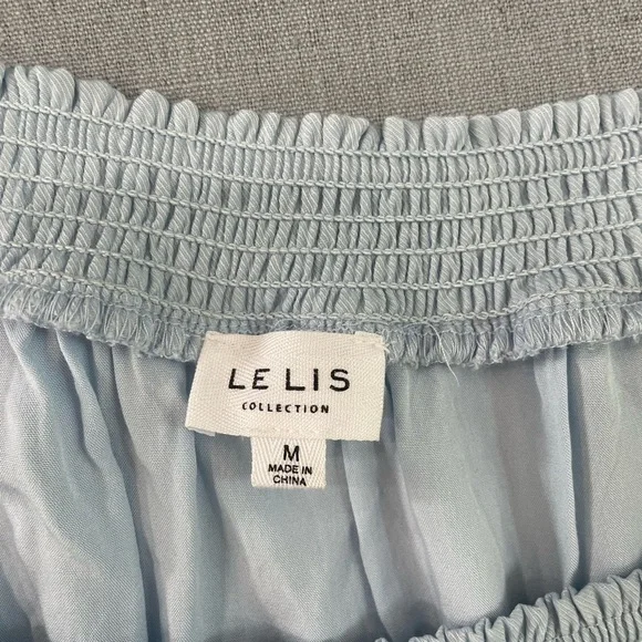 Le Lis Off the Shoulder Powder Blue size M dress - Picture 3 of 3